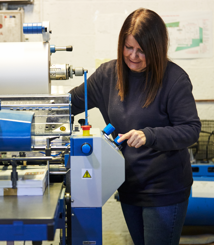 Sue Bratton Print Finisher Ruddocks